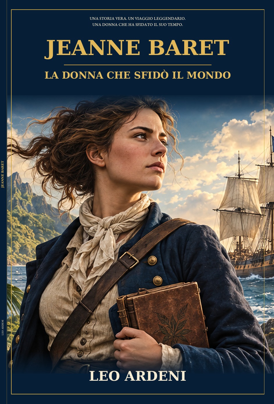 Copertina di Jeanne Baret: La donna che sfidò il mondo, di Leo Ardeni