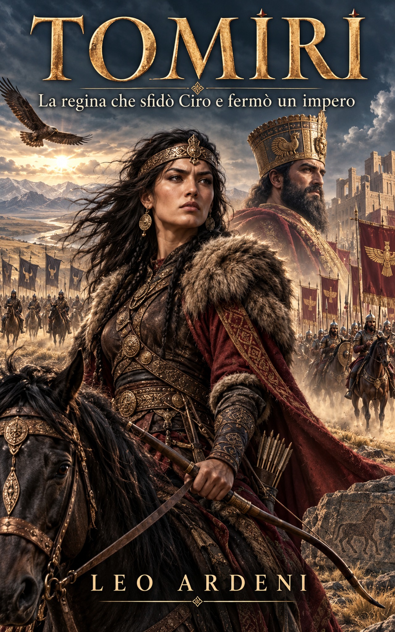 Copertina di Tomiri: La regina che sfidò Ciro e fermò un impero, di Leo Ardeni
